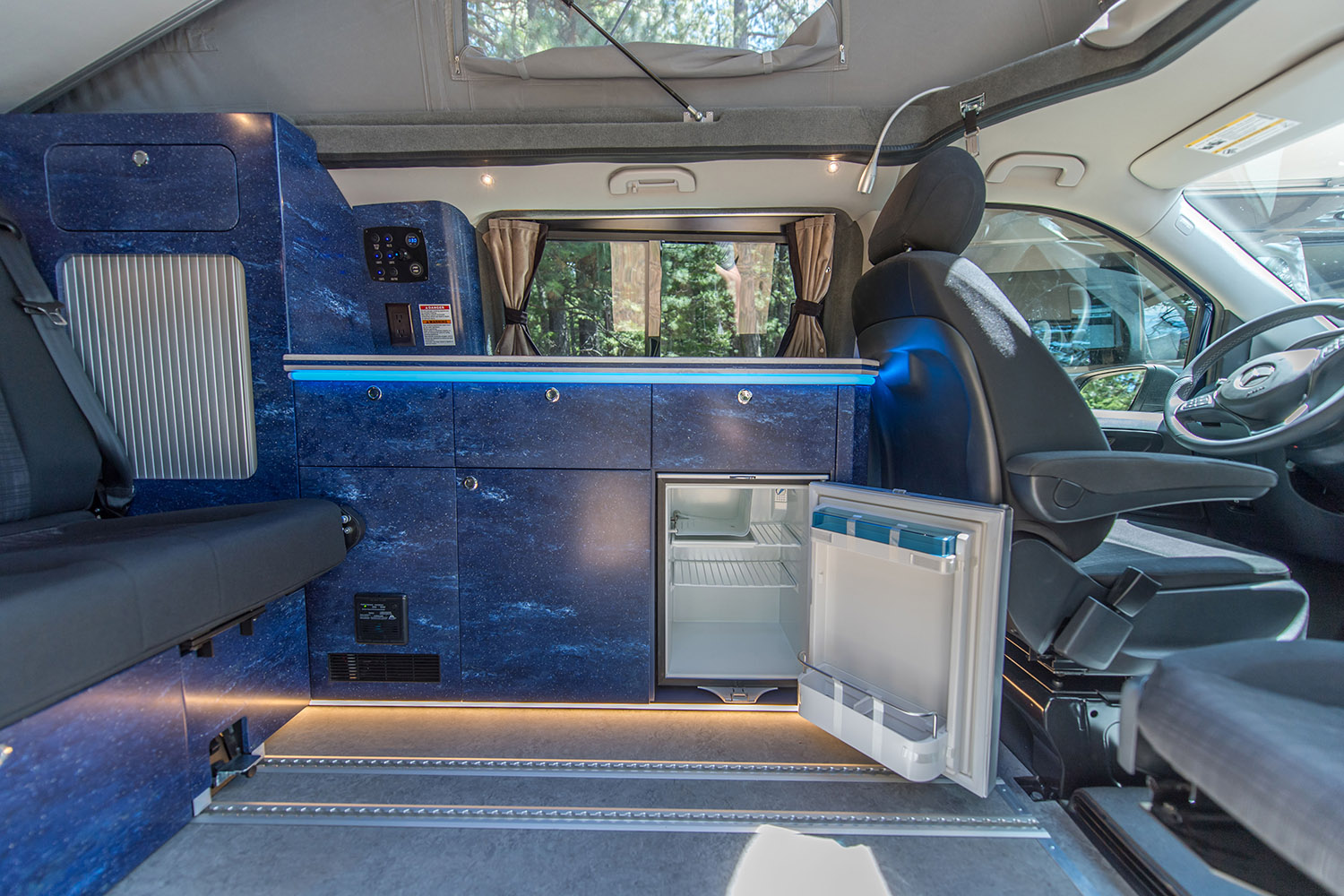 Mercedes Sprinter Camper van Interior